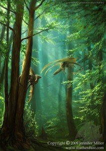 Our Forests - Digital.jpg by Jennifer Miller