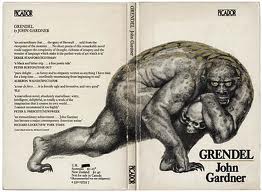 The cover of John Gardner's book Grendel